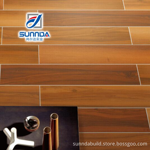 super quality matte wood design ceramic porcelain anti-skidding floor tiles